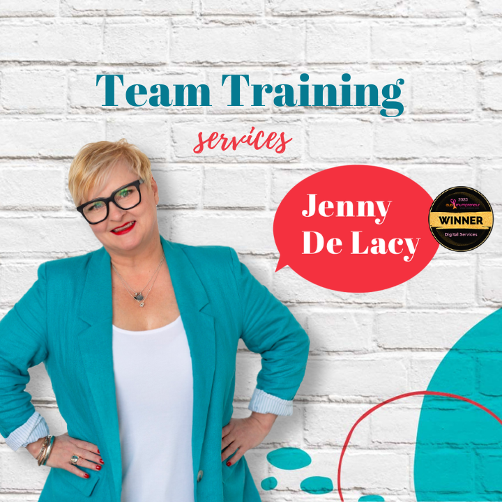 social media training for your team with Jenny De Lacy